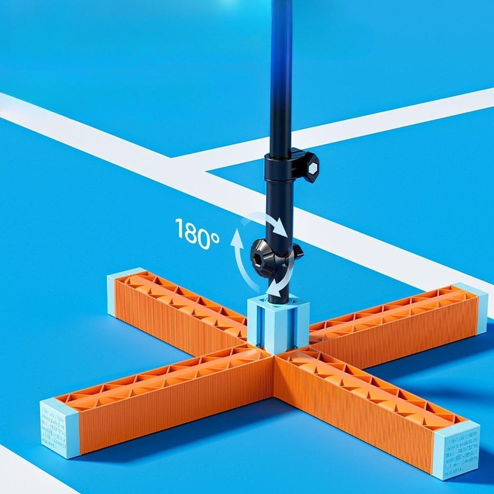 Badminton Talk - Badminton Training Device Height Adjustable Portable