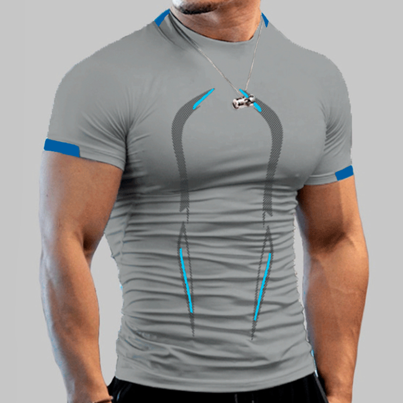 Stylish Gym Workout Compressio - огляд і ціна T Shirt Dry Fit