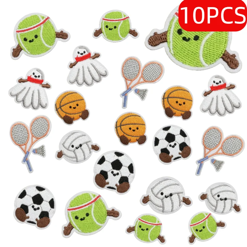Various Sports Designs Patches - огляд і ціна Badminton Vector