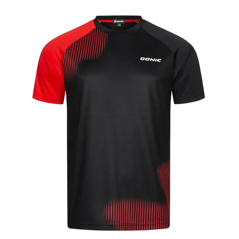 Men Table Tennis T-Shirt Under - огляд і ціна Badminton Vector